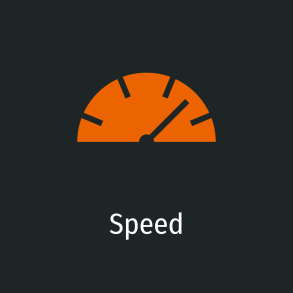 Lasse dir deine Geschwindigkeit im Display des DVISION Head-Up Displays anzeigen und schaue nie mehr nach unten auf deinen Motorrad-Tacho. Icon Speed