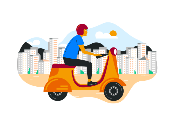 Finde dich mit der DVISION CITY-Ansicht in der Stadt spielend leicht zurecht. Die CITY-Ansicht des DVISION erlaubt es Motorradfahrern, im Großstadtdschungel den Überblick zu bewahren.